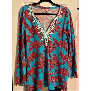 EUC Lilly Pulitzer Tunic Size Large